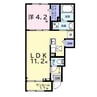 ヒカルサ市原姉ヶ崎サウス 1LDKの間取り