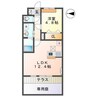 仮称　木更津市高柳字長須賀新築アパート 1LDKの間取り