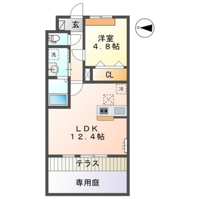 間取図 アムパルク