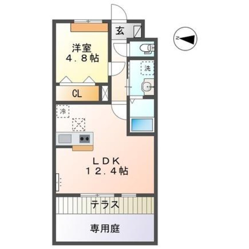 間取図 アムパルク