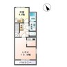 ラフレーズ 1LDKの間取り