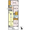 プレアデス 3LDKの間取り