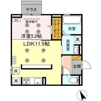 間取図 プレアデス