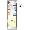仮称　袖ケ浦市蔵波新築マンション 1Kの間取り