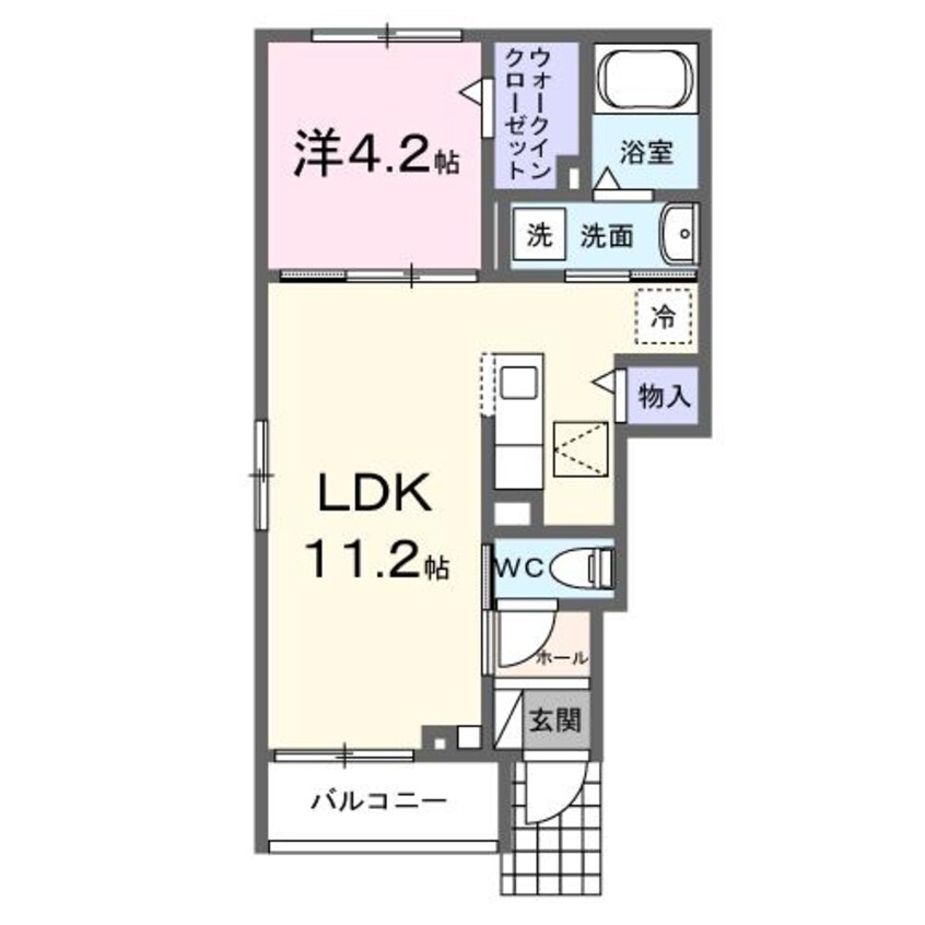 間取図 デルーナ　Ⅱ
