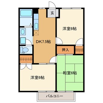 間取図 ベルツリーⅠ～都盛町暮らし～