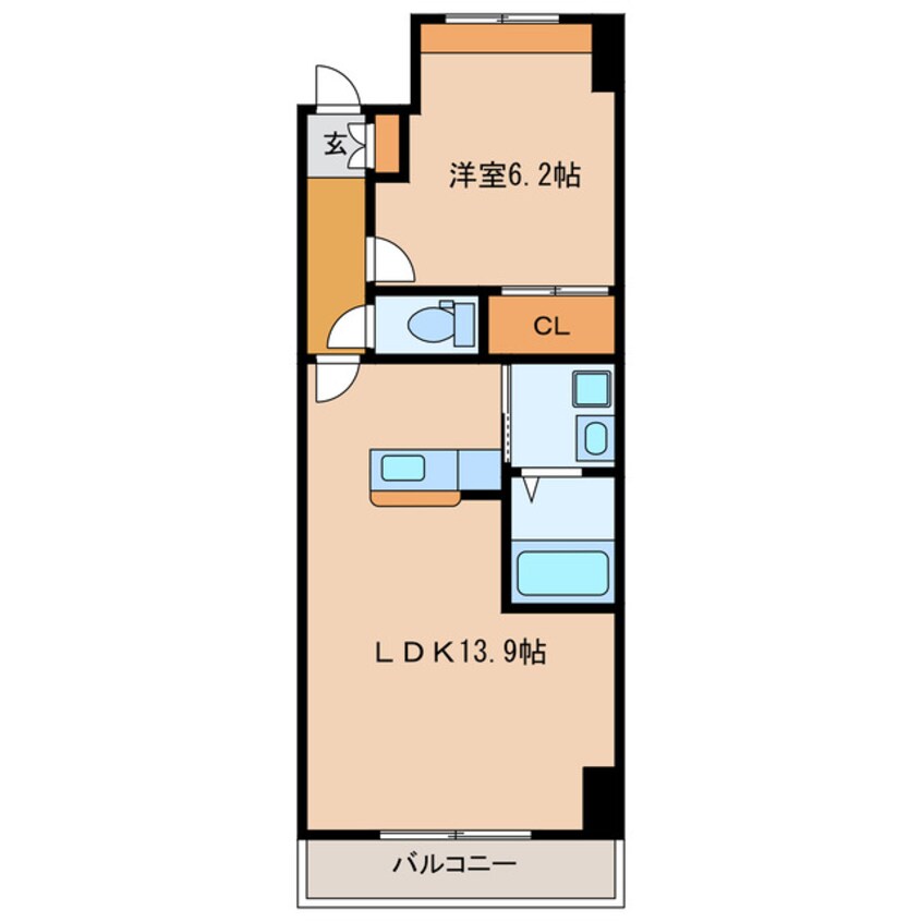 間取図 グランドガーデン　マルコーニ