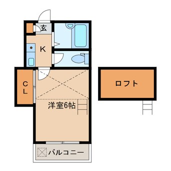 間取図 メゾンシマヅ