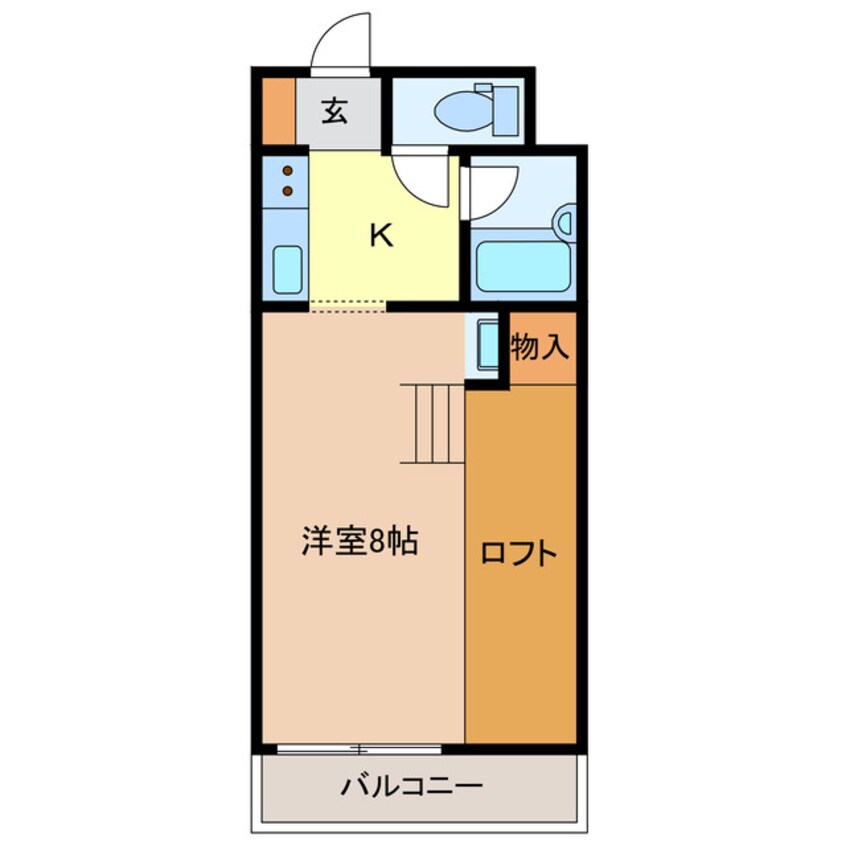 間取図 メゾン北寺