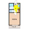 遠州鉄道/助信駅 徒歩3分 2階 築35年 1Kの間取り