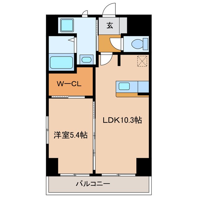 間取り図 Espoir中央