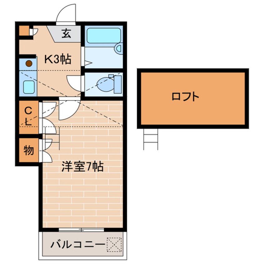 間取図 ビッテハイムマルゼン