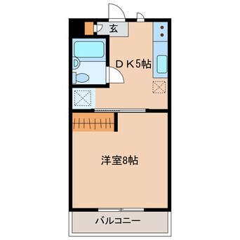 間取図 メゾンラフィーネⅢ