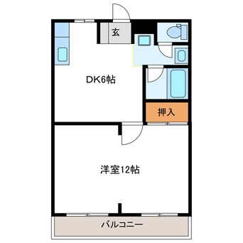 間取図 メゾンロワール