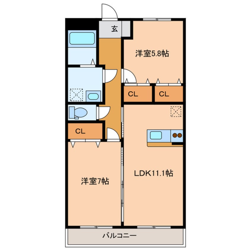 間取図 グランドガーデン　ぷらっと　Daiju