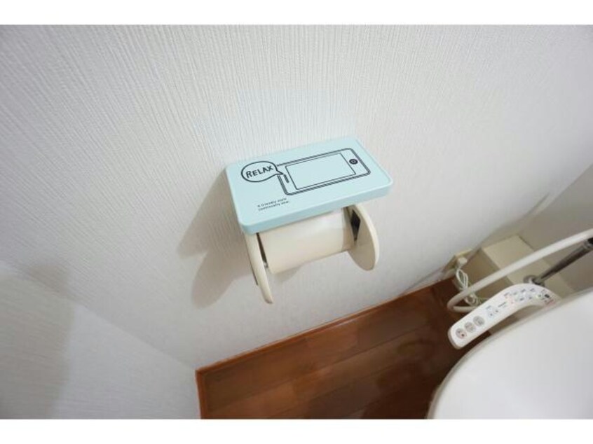 お手洗いにはスマホ置き♪ パレット☆さんじの