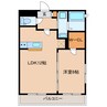 東海道本線/浜松駅 徒歩10分 3階 築14年 1LDKの間取り