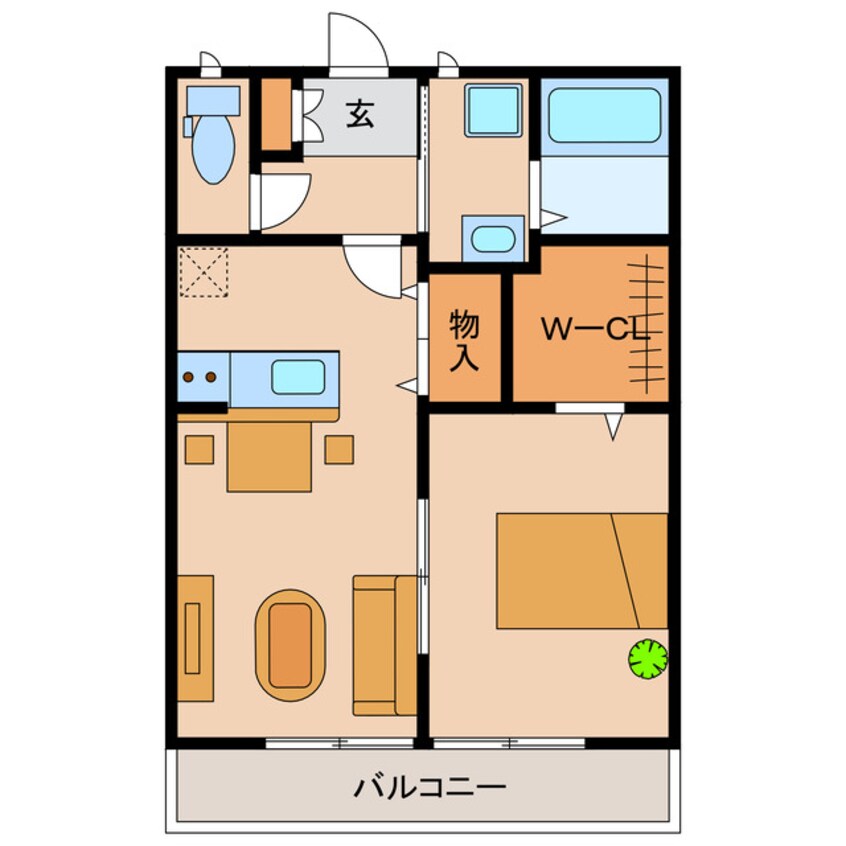 間取図 ウエストヒルズTAKAMACHI