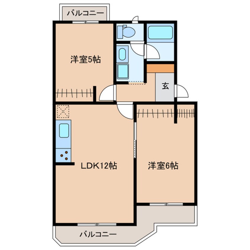 間取図 メゾンドルチェ