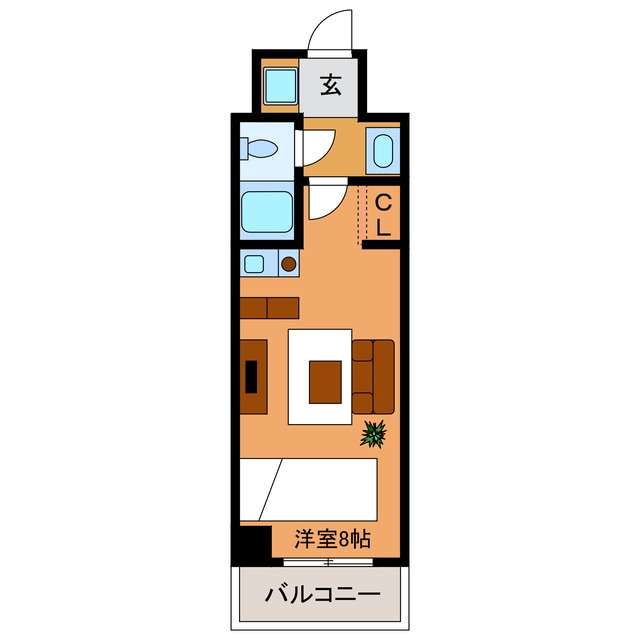 間取り図 東海道本線/浜松駅 徒歩10分 3階 築36年