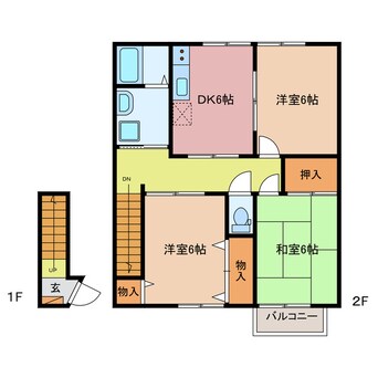 間取図 ハイステージエートゥル