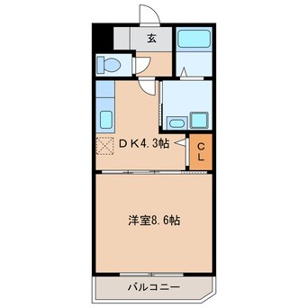 間取図 鴨江レジデンス