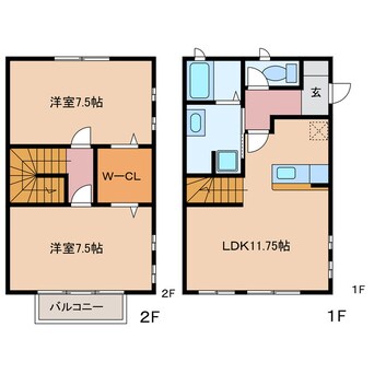 間取図 Garden court La soleil