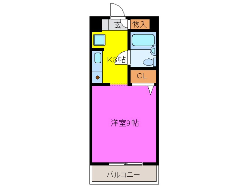 間取図 ヴィラージュ　ミュゲ