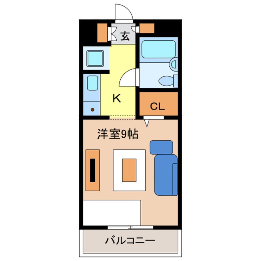 間取図 ヴィラージュ　ミュゲ