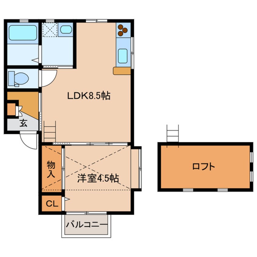 間取図 オリーブハウス