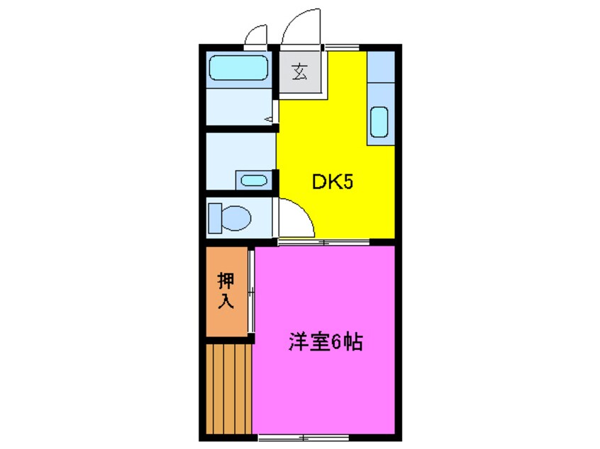 間取図 東海道本線/浜松駅 バス15分佐鳴台坂下下車:停歩2分 1階 築32年