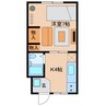 ＹAYOIハイツ 1DKの間取り