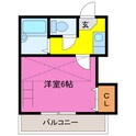 ハイム駅南の間取図