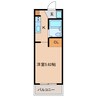 グランフォルム 1Kの間取り