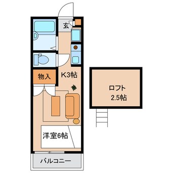 間取図 東海道本線/新所原駅 徒歩24分 2階 築27年