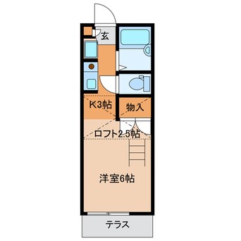 間取図 東海道本線/新所原駅 徒歩24分 1階 築27年