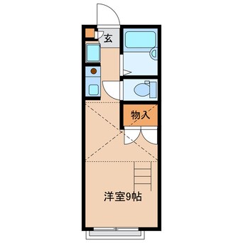 間取図 東海道本線/新所原駅 徒歩24分 2階 築27年