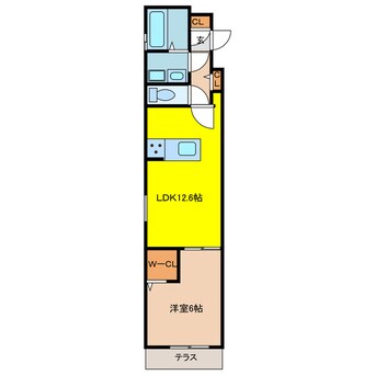 間取図 フロイデミーツ曳馬