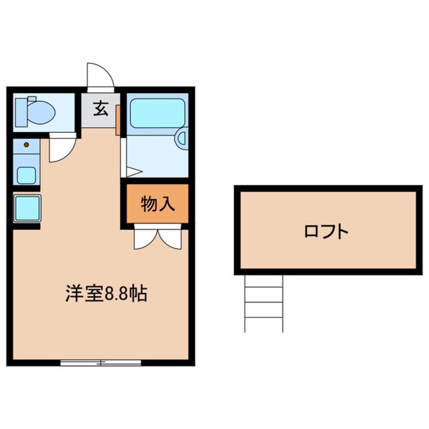 間取図 cocosumu Ⅰ