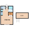 cocosumu Ⅰの間取図