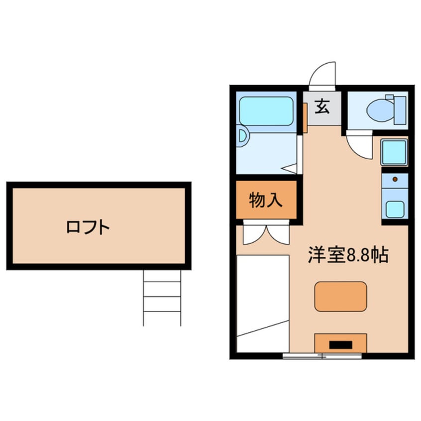 間取図 cocosumu Ⅰ