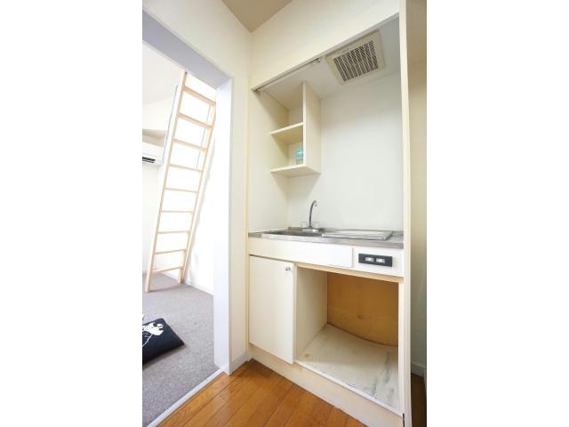 電気コンロ付き cocosumu Ⅰ