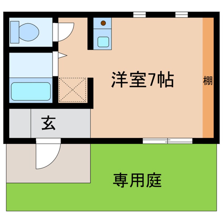 間取図 本郷町上田様貸家