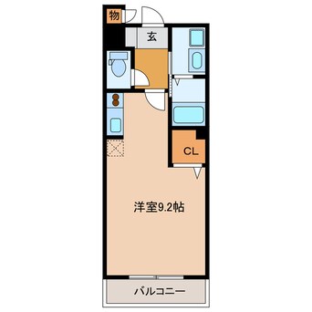 間取図 ゴールド・コースト