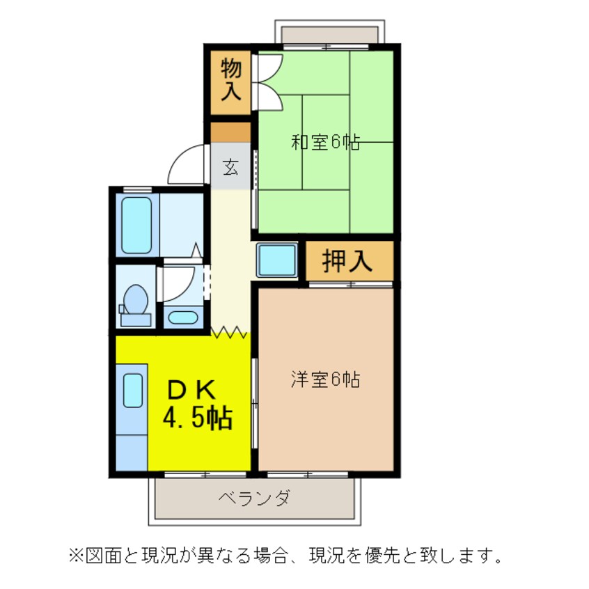 間取図 東海道本線/舞阪駅 徒歩10分 2階 築32年