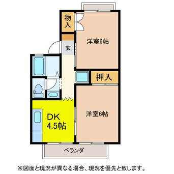 間取図 東海道本線/舞阪駅 徒歩10分 2階 築32年