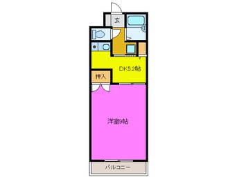 間取図 東海道本線/浜松駅 バス22分大平台高校下車:停歩1分 4階 築27年