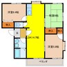 東海道本線/浜松駅 バス:9分:停歩11分 2階 築33年 3LDKの間取り