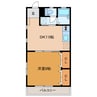 東海道本線/弁天島駅 徒歩20分 2階 築18年 1DKの間取り