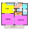 東海道本線/弁天島駅 徒歩11分 1階 築27年 2DKの間取り